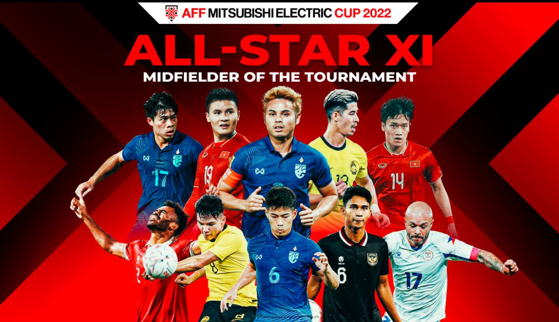 10 All-Star midfield players The best in the AFF 2022 list